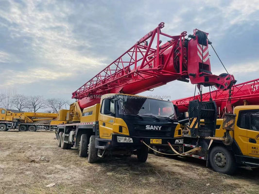 Excelente rendimiento SANY STC500S grúa usada con peso de 50000 kg y buen estado
