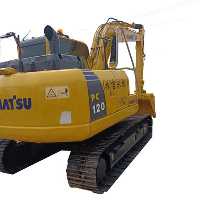 Excavadora Komatsu PC120 90% Excelente de Japón Anfibio Peso operativo usado 13 toneladas