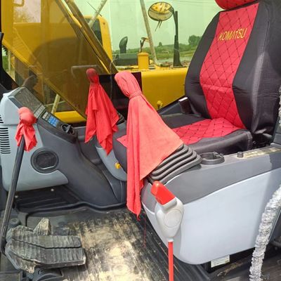 Excavadora PC120 de Komatsu usada con válvula hidráulica original y peso de operación de 13 toneladas