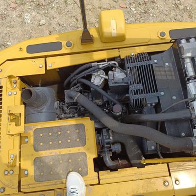 Excavadora PC120 de Komatsu usada con válvula hidráulica original y peso de operación de 13 toneladas