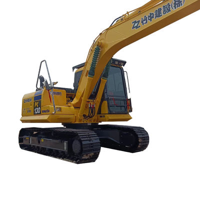 Excavadora Komatsu PC130 para construcción de ingeniería Anfibio usado Alta confiabilidad