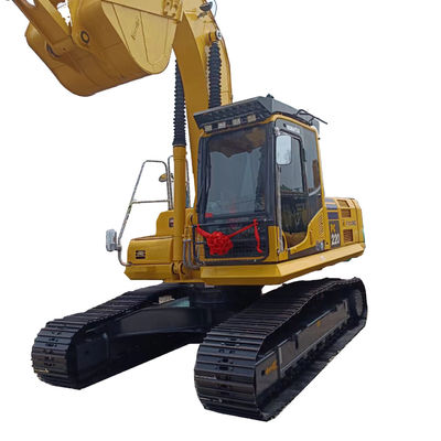 Japón 22 toneladas Komatsu PC220 PC200 Excavadora con capacidad de cubo de 1.2M3 listo para el envío