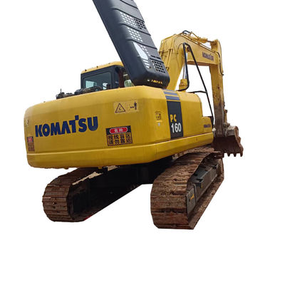 Excavadora de excavadora de 15 toneladas Komatsu PC160 con bomba hidráulica