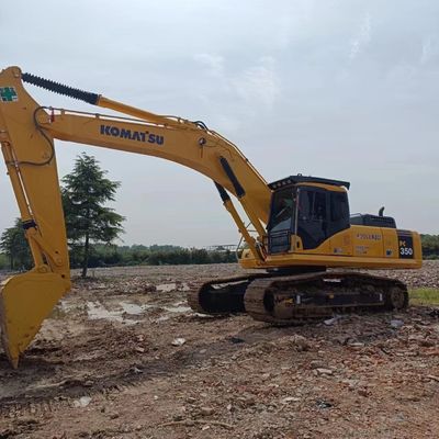 Excavadora original KOMATSU350 de 35 toneladas de buena condición y gran capacidad