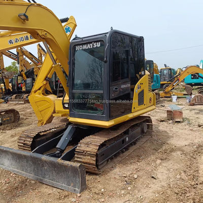 Shanghai usado excavadora Komatsu PC100 excavadora máquina de 10 toneladas de peso operativo para su