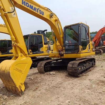 Excavadora de excavadora hidráulica Komatsu PC110 usada de 11 toneladas con y capacidad de cubo de 0,48M3