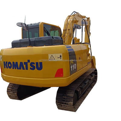 Japón Original Komatsu PC110 Excavadora de rastreo hidráulico con 0-2000 horas de trabajo
