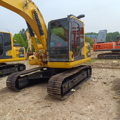 6000 KG Komatsu PC120 Excavadora de rastreo de segunda mano con bomba hidráulica original