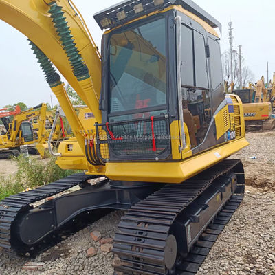 Excavadora original japonesa Komatsu PC130 con capacidad de 0.48M3 y bajas horas de trabajo