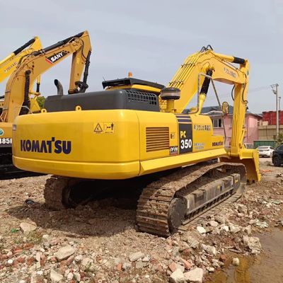 Comatsu PC350 Excavadora usada de 35 toneladas Rastreador de movimiento PC350 PC350-7 PC350-8 hecha en Japón