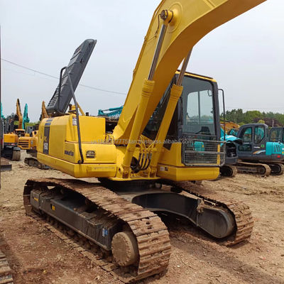 Excavadora Komatsu PC160 usada Excavadora hidráulica de 16 toneladas Excavadora de rastreo original válvula hidráulica