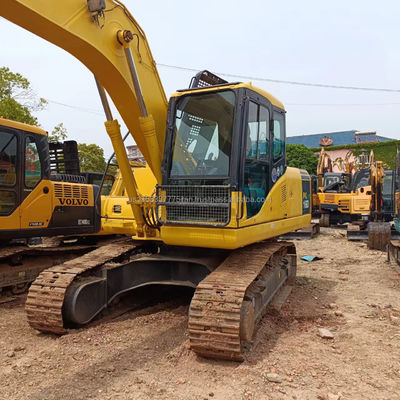 Excavadora Komatsu PC160 usada Excavadora hidráulica de 16 toneladas Excavadora de rastreo original válvula hidráulica