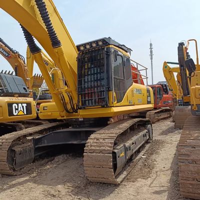 40T Excavadora Komatsu PC400 de segunda mano con válvula hidráulica original y horas de trabajo bajas