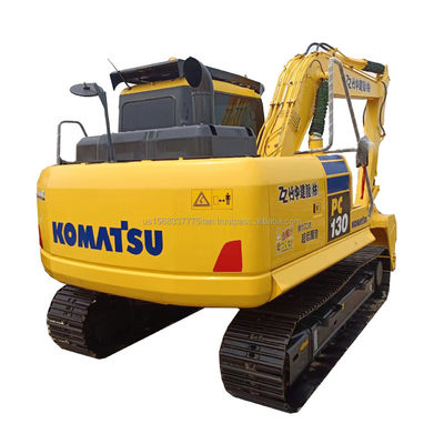 cilindro hidráulico original de Japón 13 toneladas Komatsu PC130 Excavadora Excavadora de rastreo usada