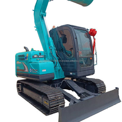 cilindro hidráulico original utilizado excavadora Kobelco SK75 8Ton 0.5M3 capacidad de cubo