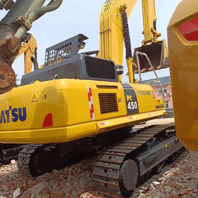 Excavadora Komatsu PC450 usada Excavadora hidráulica de rastreo 270kw 2M3 Capacidad de cubo
