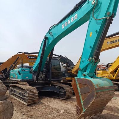 SK75 Excavadoras Kobelco usadas con capacidad de cubo de 1,6 m3 y bomba hidráulica original
