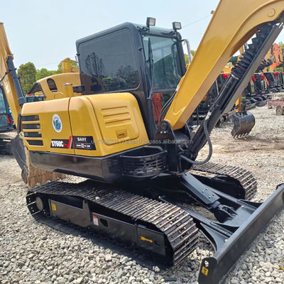 Sany SY60 SY60C Excavadora usada de 36kw Máquina de construcción pequeña para la construcción