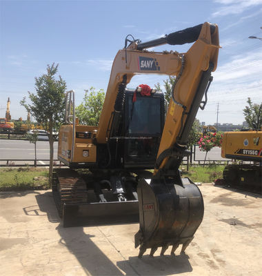 Usado Sany Sy 75c Pro Excavadora 7500 KG Peso de la máquina Máquina de construcción hidráulica