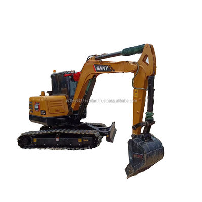 Sany SY60C Excavadora 6TON Peso de operación Bajas horas de trabajo y excelente rendimiento