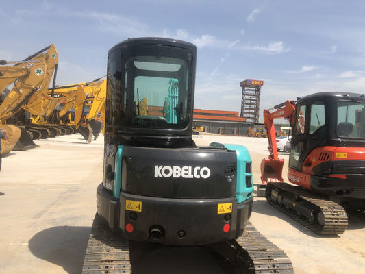 Excavadora Kobelco SK55SR con y buen rendimiento dentro de 0-2000 horas de trabajo