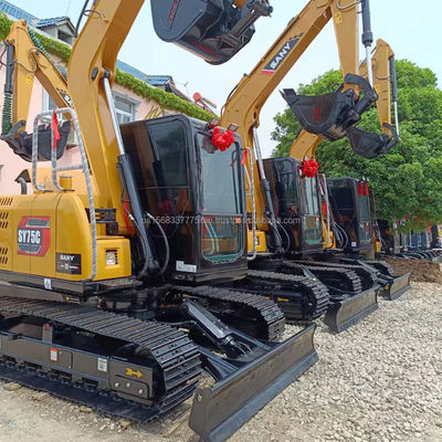 Excavadora Sany SY 75C 2016 Año 0-2000 Horas de trabajo adecuadas para los requisitos del cliente