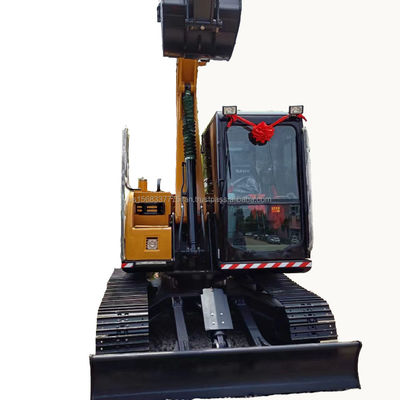 Excavadora SANY SY75C en excelentes condiciones de trabajo con construcción duradera