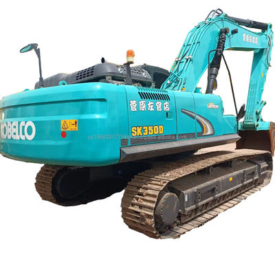 Cobelco SK350 excavadora cilindro hidráulico original y capacidad de 1M3 de cubo para el mercado