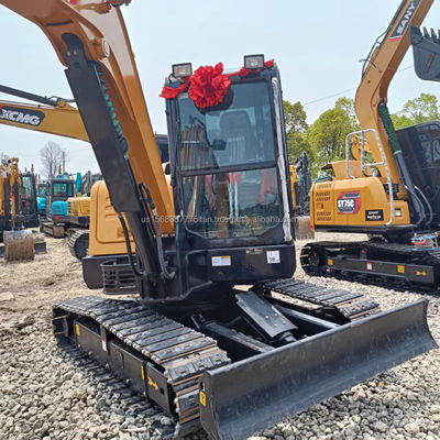Excavadora Sany SY60C Usada con excelente rendimiento y válvula hidráulica original