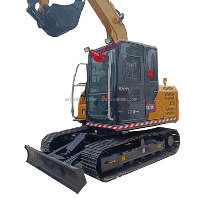 SANY SY75C Excavadora 7500 KG Máquina de construcción hidráulica con gran rendimiento