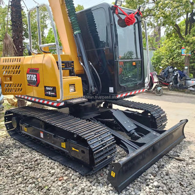 SANY SY75C Excavadora 7500 KG Máquina de construcción hidráulica con gran rendimiento
