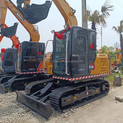 SANY SY75C Excavadora 7500 KG Máquina de construcción hidráulica con gran rendimiento