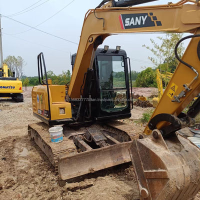 Máquina de construcción hidráulica SANY Sy 75c Pro Excavadora con bomba hidráulica original