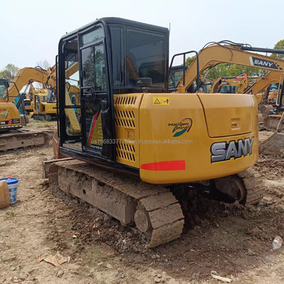 Excavadora Sany Sy 75cpro usada con válvula hidráulica original y 0-2000 horas de trabajo