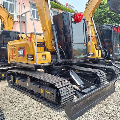 Excavadora SANY Sy95c con válvula hidráulica original y bomba hidráulica ISUZU Kawasaki