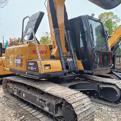 Excavadora Sany SY135C usada con excelente rendimiento y válvula hidráulica original