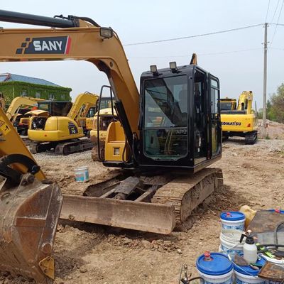 0.55M3 Capacidad de cubo Usado Sany SY155C Excavadora para trabajos mineros en buenas condiciones