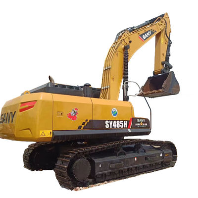 Excavadora SANY SY485H hidráulica de excavadora usada de 2023 de 48,5 toneladas con capacidad de cubo de 2,5 m3