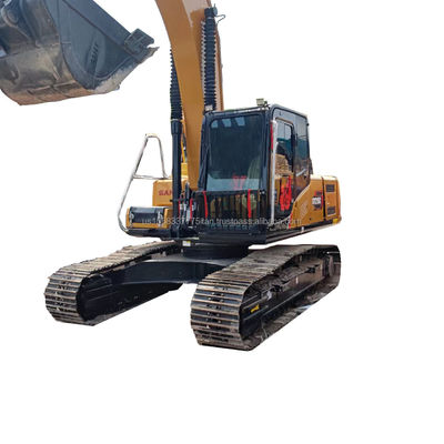 Excavadora Sany SY215C usada con capacidad de cubo de 1.2M3 y válvula hidráulica original