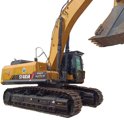 Excavadora SANY SY485H de gran tamaño con válvula hidráulica original con peso de operación de 48,5 toneladas