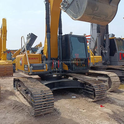 Buen rendimiento SANY SY215C Excavadora usada con excelente estado y rendimiento