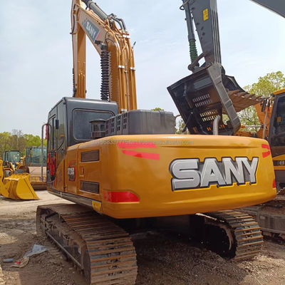 Buen rendimiento SANY SY215C Excavadora usada con excelente estado y rendimiento