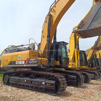 SANY SY485H Excavadora de rastreo con capacidad de cubo de 2,23m3 y bomba hidráulica original