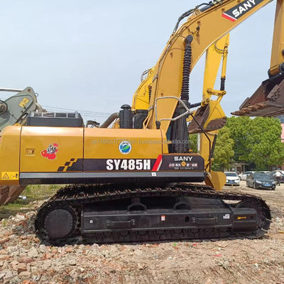 SANY SY485H Excavadora de rastreo con capacidad de cubo de 2,23m3 y bomba hidráulica original