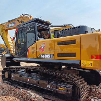 Excavadora pequeña de 6 toneladas Sany Usada SY60C SY75C Año chino 2016 Horario de trabajo 0-2000