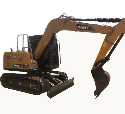 41.1 kw Motor SANY SY75C Pro Excavadora Excelente rendimiento de trabajo garantizado