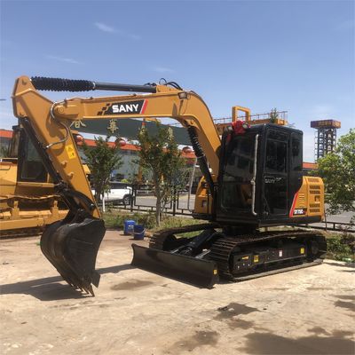 41.1 kw Motor SANY SY75C Pro Excavadora Excelente rendimiento de trabajo garantizado
