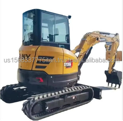 Baja hora de trabajo SANY SY35U mini excavadora con motor ISUZU 3.5TON peso de operación