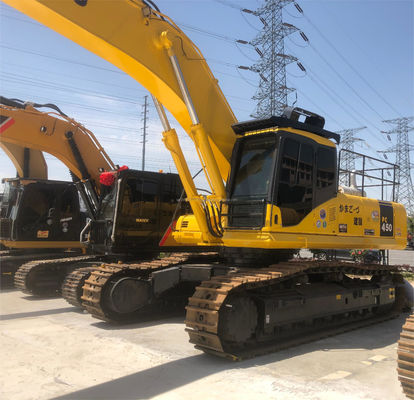 Excavadoras usadas Komatsu PC450 con cilindro hidráulico original y horas de trabajo bajas