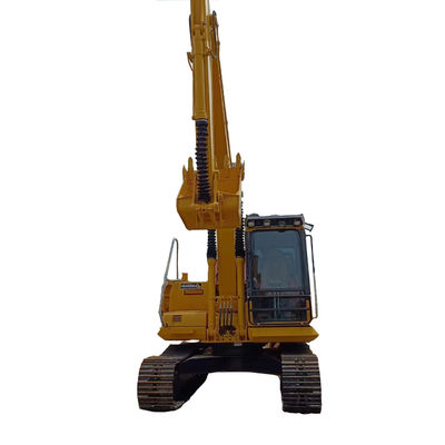 Excavadora Komatsu PC130 con cilindro hidráulico original y buenas condiciones de trabajo